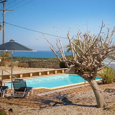 Villa Plaque Panoramic Seaview Chania (Crete)